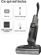 Floor One i6 Stretch Aspirateur Laveur sans Fil, Aspirateur Sec et Humide, Aspiration Puissante 20 kPa