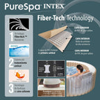 Pure Spa Sahara 6 Places, 28428EX, Beige