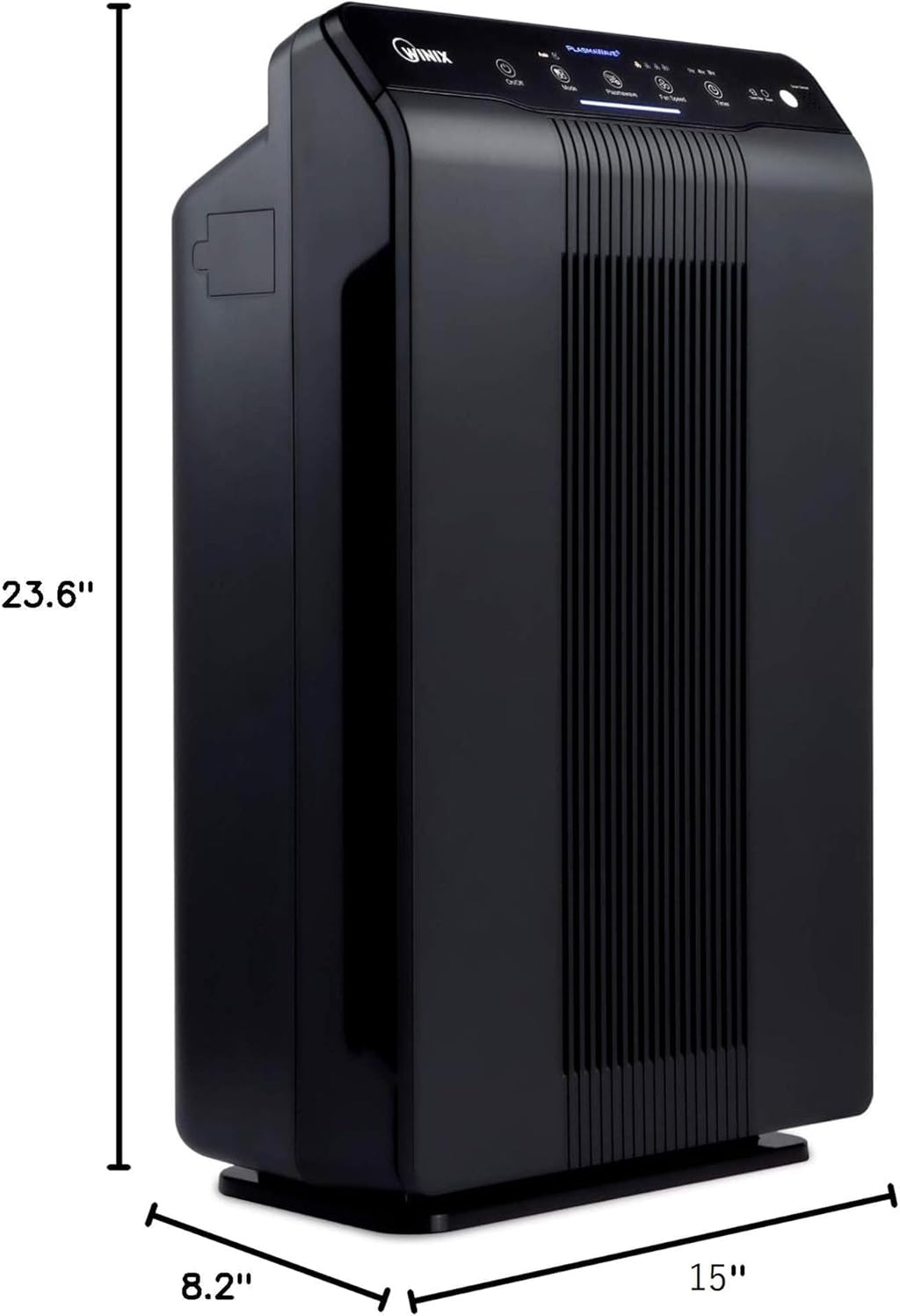 Purificateur d'Air 5500-2, HEPA & Charbon Actif PlasmaWave, Capteur Intelligent, Mode Auto, Noir