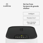 Kraftwerk Smart 12K Climatiseur Mobile - 12,000 BTU, WiFi & App Control, Ventilation 3 Niveaux