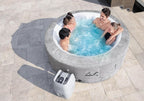 Spa Gonflable Lay-Z-Spa Zurich EnergySense, Couverture et Liner isolants, Filtration à Cartouche