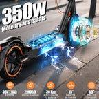 T3 Trottinette Electrique Adulte Pliable antivol Ultra Legere, Autonomie 35KM