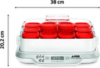 Multi Délices, Express Yaourtière 12 pots verre 140 ml, 5 programmes automatiques, YG661500