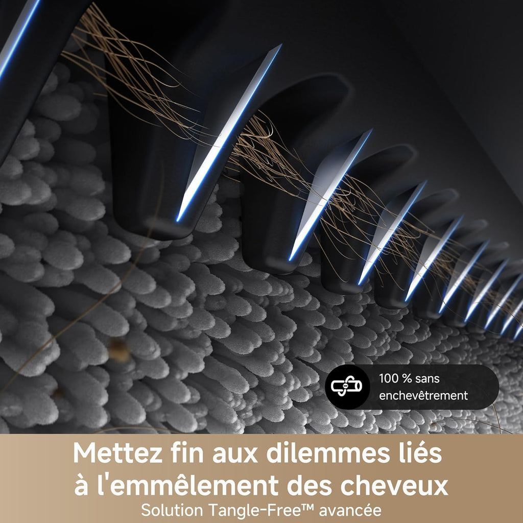 X4 Pro Aspirateur Humide et Sec, Lavage à l'eau Chaude, Anti-enchevêtrement, Auto-Nettoyage à 100 C
