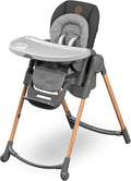 Minla Chaise Haute Bébé Evolutive, Chaise Haute Bébé, 9 Hauteurs Réglables, 5 Différentes Inclinaisons, Pliage compact