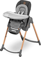 Minla Chaise Haute Bébé Evolutive, Chaise Haute Bébé, 9 Hauteurs Réglables, 5 Différentes Inclinaisons, Pliage compact