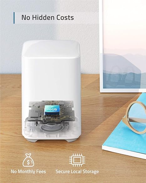 Camera Surveillance WiFi exterieure sans Fil, pour HomeBase 2, Transmission HD avec 1080p, Kit 3 caméras