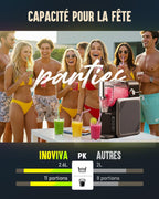 Machine à Granités 2,6 L,Slush Machine sans Glace, avec Autonettoyage, 5 Modes Préréglés