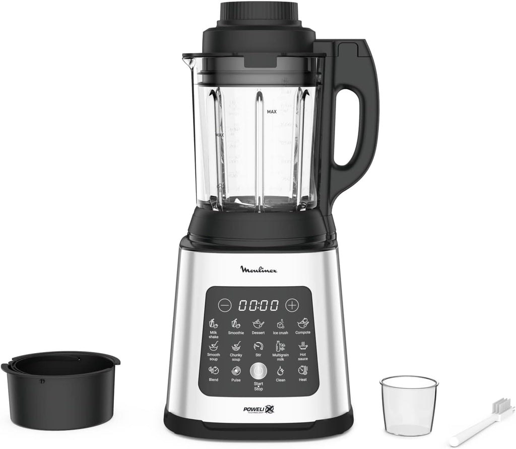 Blender chauffant, 1400 W, 10 programmes automatiques, Panier vapeur, Perfectmix Cook LM83SD10