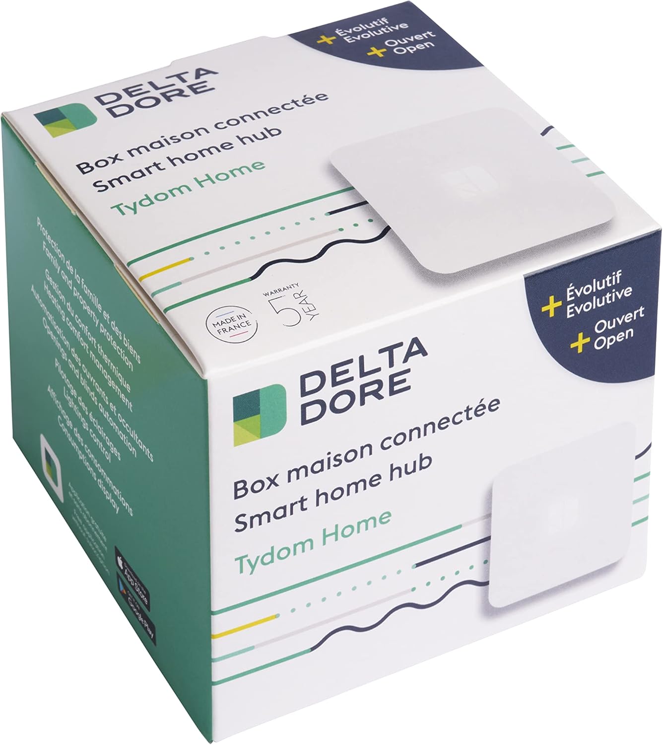 Box maison connectée Tydom Home, compatible contrôle vocal, commande à distance - 6700116