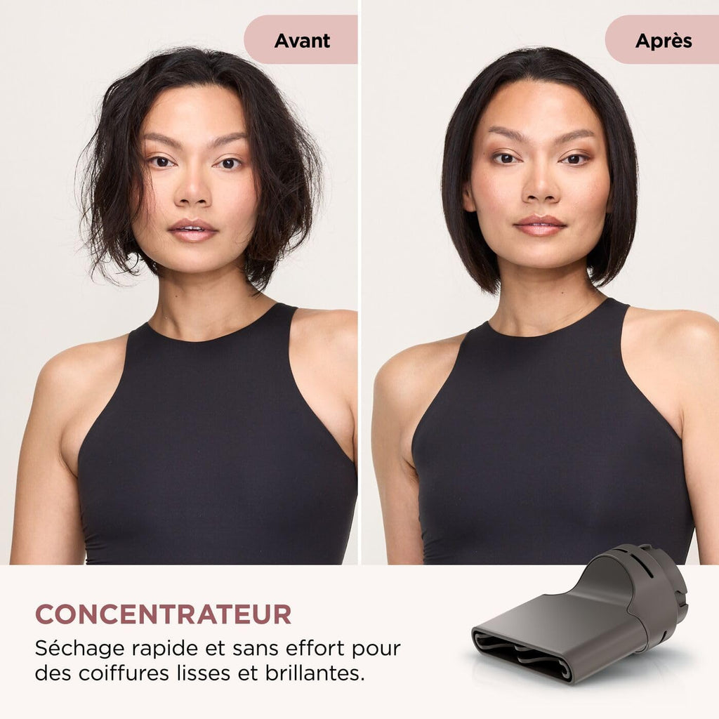 Sèche-cheveux ionique portable SpeedStyle Pro Flex : HD542EU, livré avec 4 accessoires de coiffage, technologie ionique négative