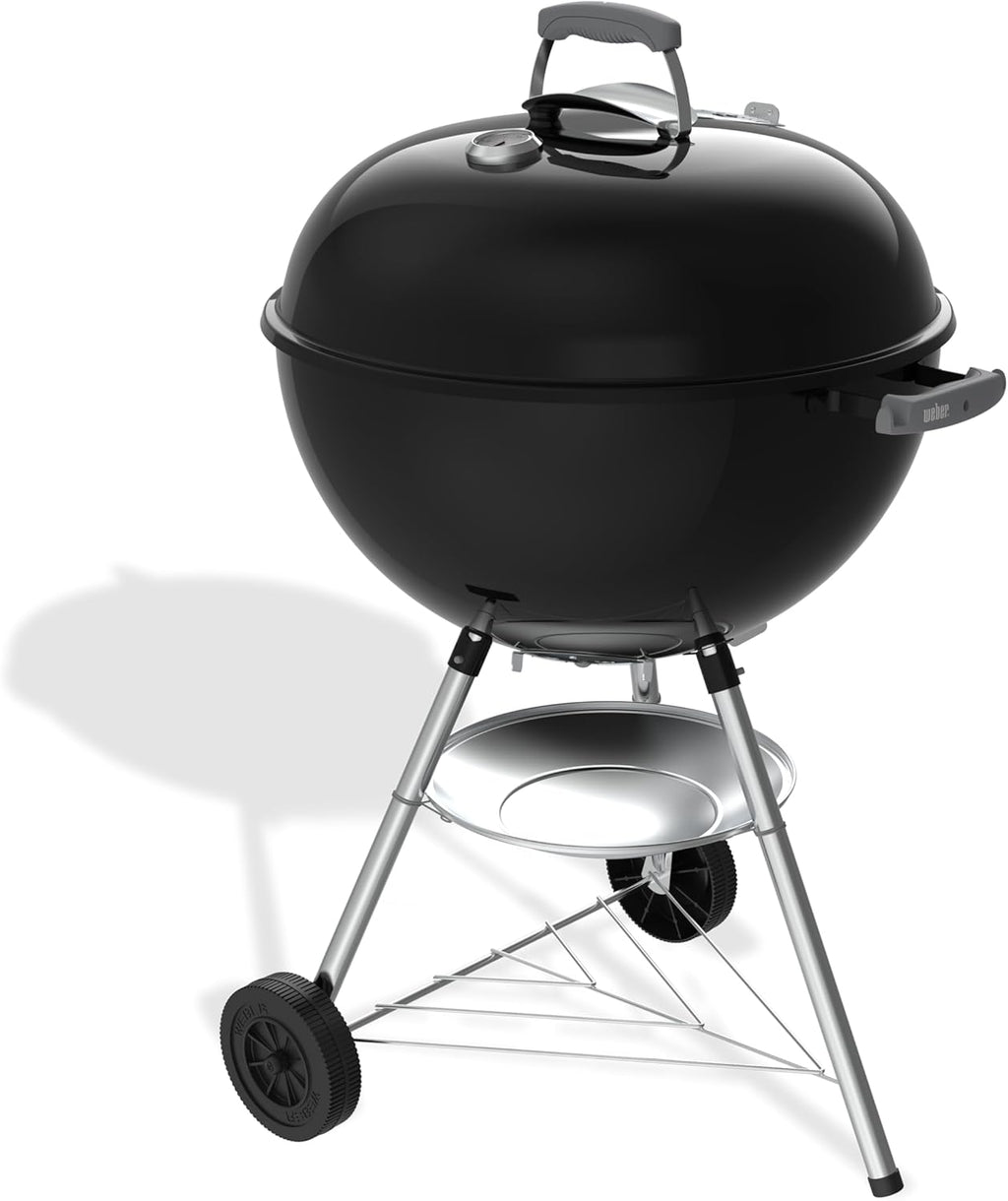 Bar-B-Kettle barbecue à charbon (2026) / couvercle et cuve émaillés, thermomètre intégré, bac à cendres