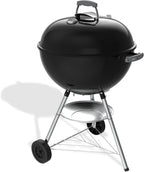 Bar-B-Kettle barbecue à charbon (2026) / couvercle et cuve émaillés, thermomètre intégré, bac à cendres