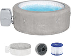 Spa Gonflable Lay-Z-Spa Zurich EnergySense, Couverture et Liner isolants, Filtration à Cartouche