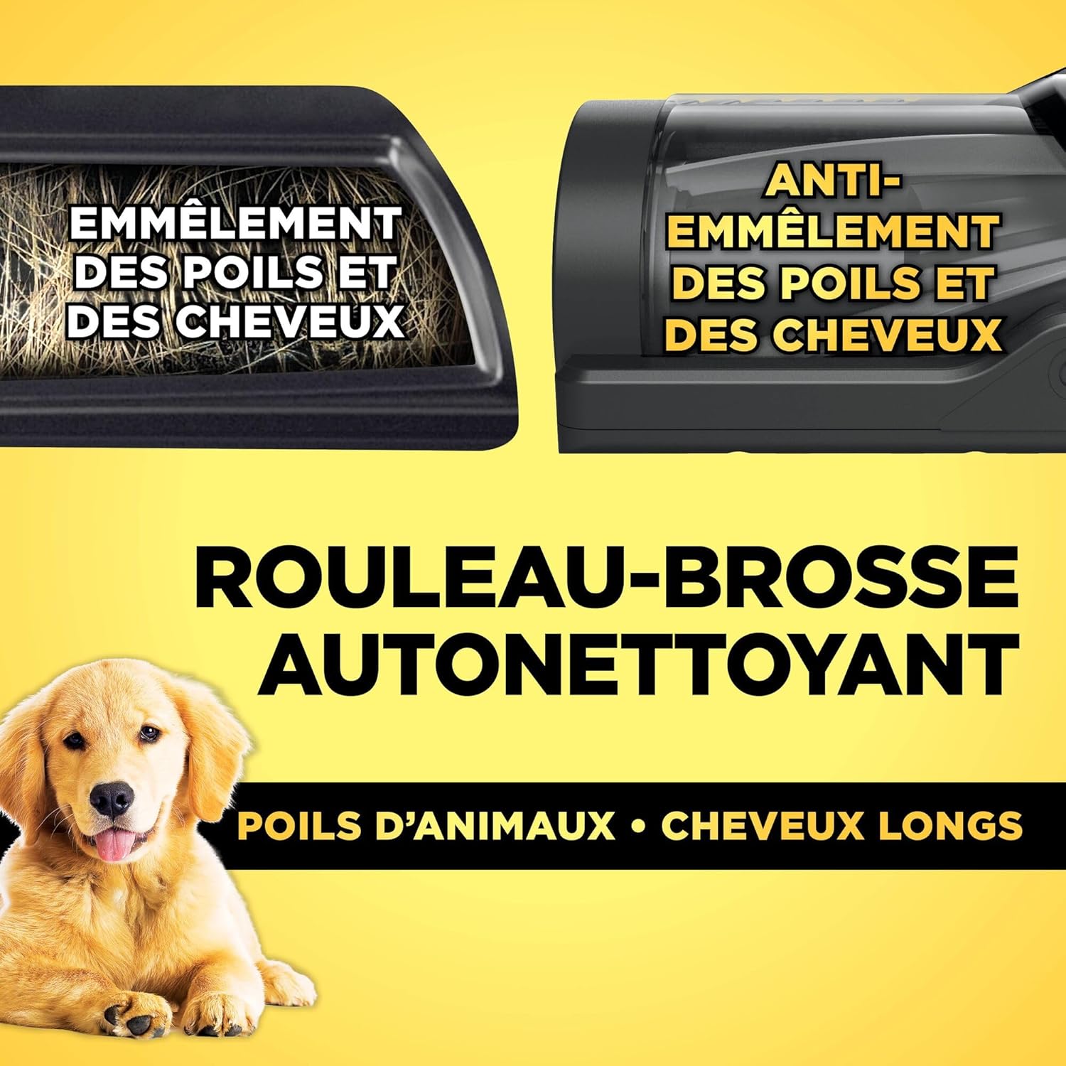 PowerPro Aspirateur sans Fil, IZ380EU, Technologie FloorDetect, Anti-emmêlement, Système Anti-allergène