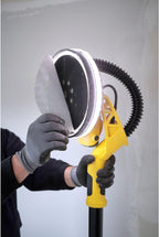 FATMAX Ponceuse à Plâtre 750W (225mm) avec Sac de Rangement et Disque Abrasif en Maille 120G, SFMEE500S-QS