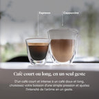 Magnifica S - Perfetto Machine à Café Automatique avec Mousseur à Lait Manuel, ECAM11.112.B