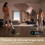 X4 Pro Aspirateur Humide et Sec, Lavage à l'eau Chaude, Anti-enchevêtrement, Auto-Nettoyage à 100 C