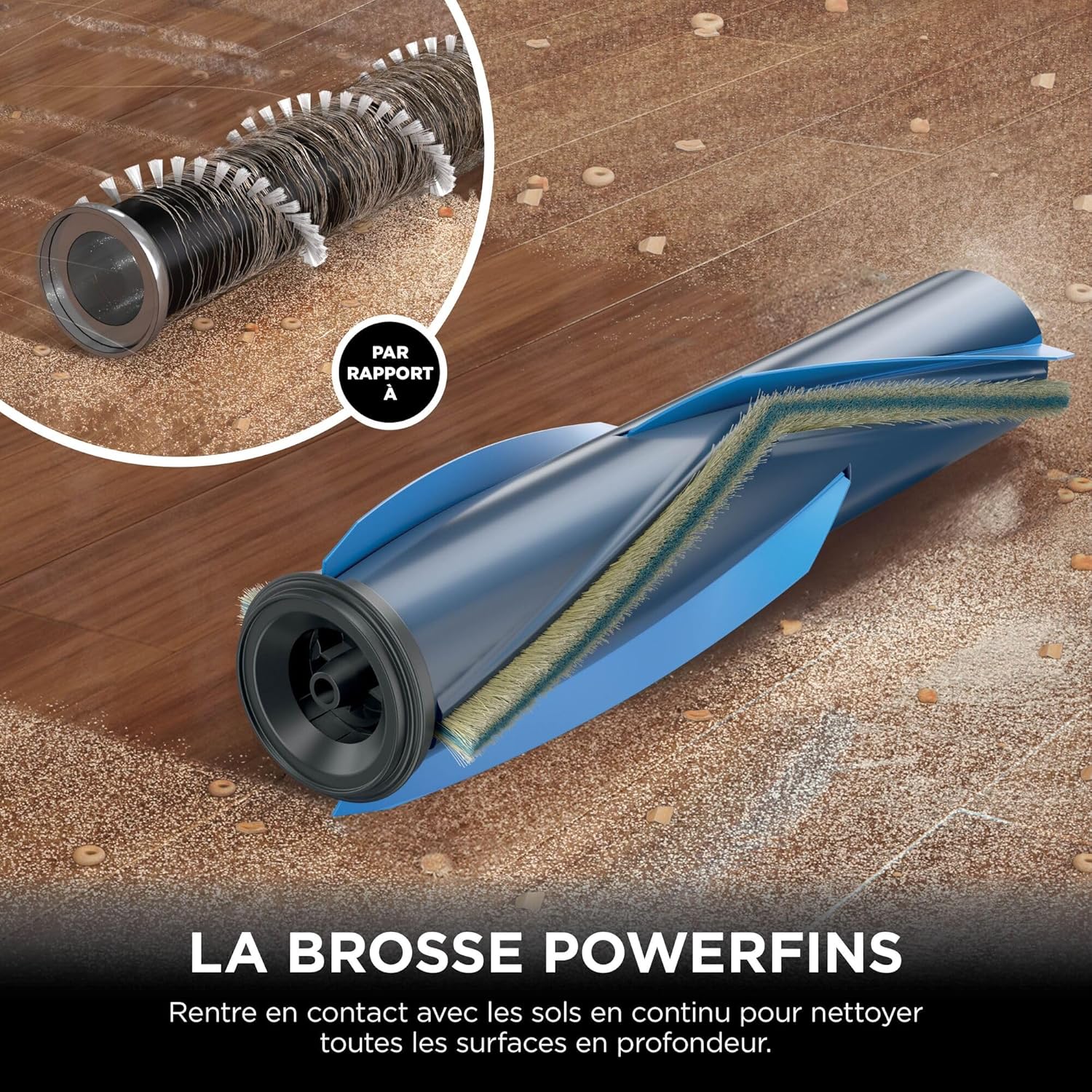 PowerPro Aspirateur sans Fil, IZ380EU, Technologie FloorDetect, Anti-emmêlement, Système Anti-allergène
