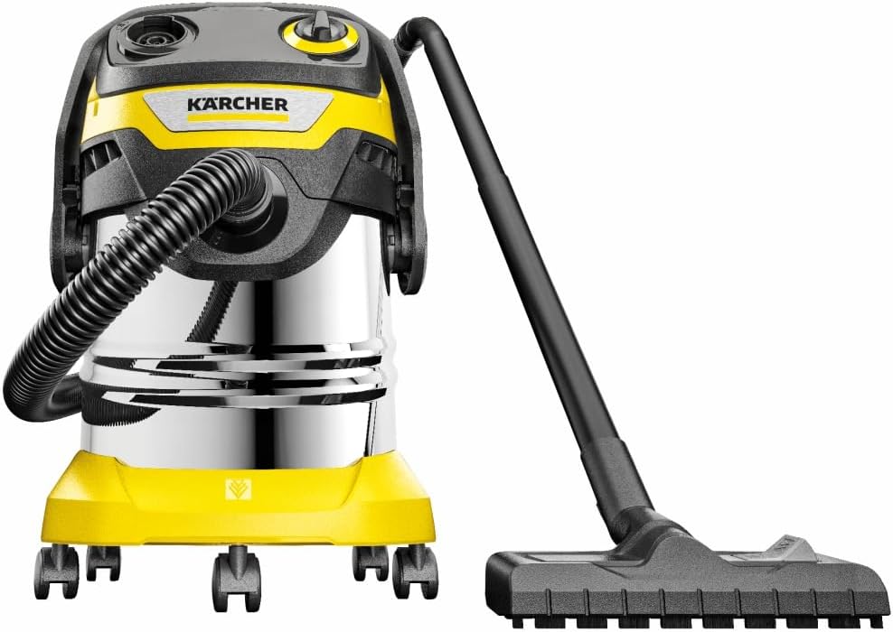 Aspirateur Sec Et Humide WD 5 S V-25/5/22, Nettoyage Automatique du Filtre, 1100 W
