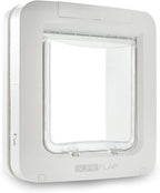 Porte pour chat Sure Petcare à grande puce électronique avec fonction couvre-feu, compatible avec les étiquettes RFID
