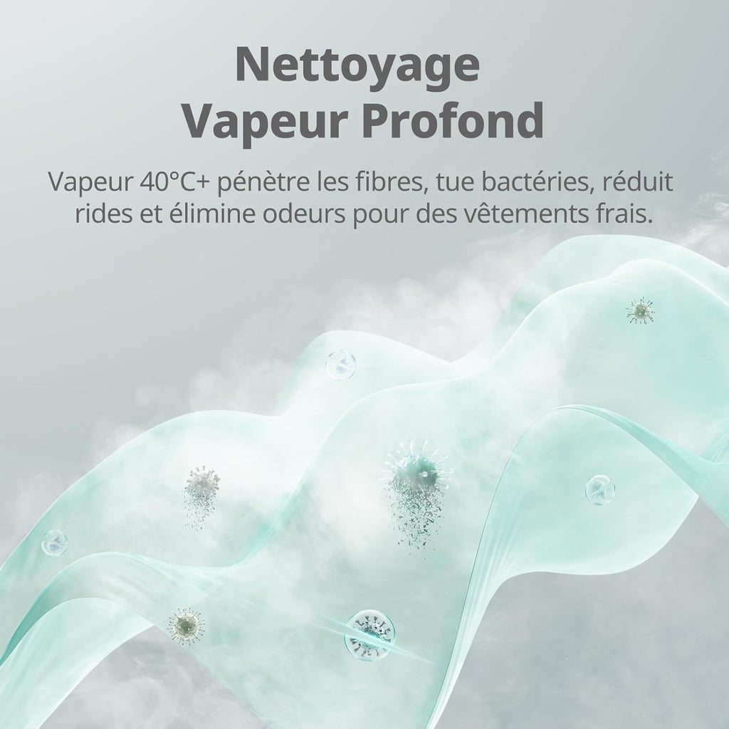 CFE12EW80/W-FR Lave-linge frontal 8KG, 15 Programmes, Prélavage, Blanc