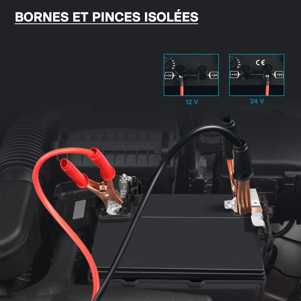 Boost 430 Chargeur de batterie 12V/24V