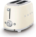 Grille-pain 2 Tranches TSF01CREU, 6 Niveaux de Brunissage, 950 W, Crème