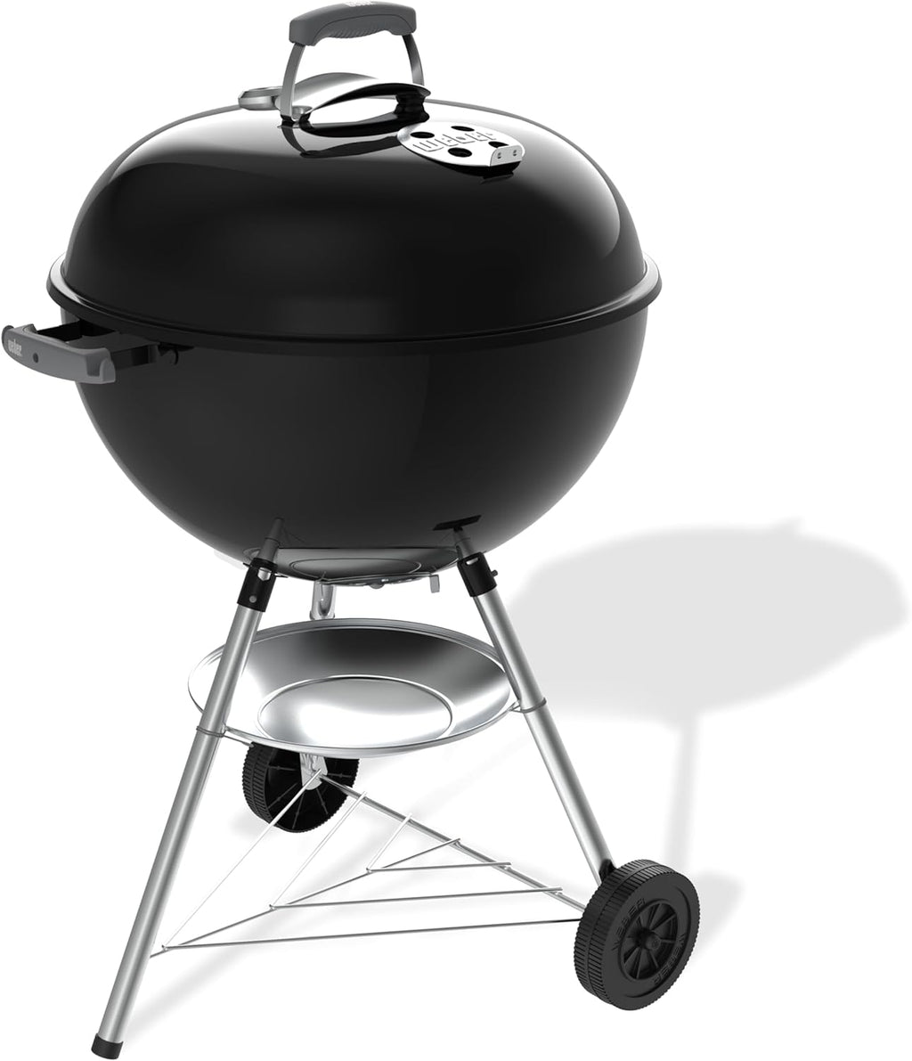 Bar-B-Kettle barbecue à charbon (2026) / couvercle et cuve émaillés, thermomètre intégré, bac à cendres