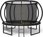 Trampoline Extérieur pour Enfants, avec Filet de Sécurité, GS Certification, Couverture de Protection