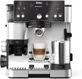 Machine à café Luxe Essential 2-en-1, avec broyeur à grains et mousseur à lait intégrés, ES501EU