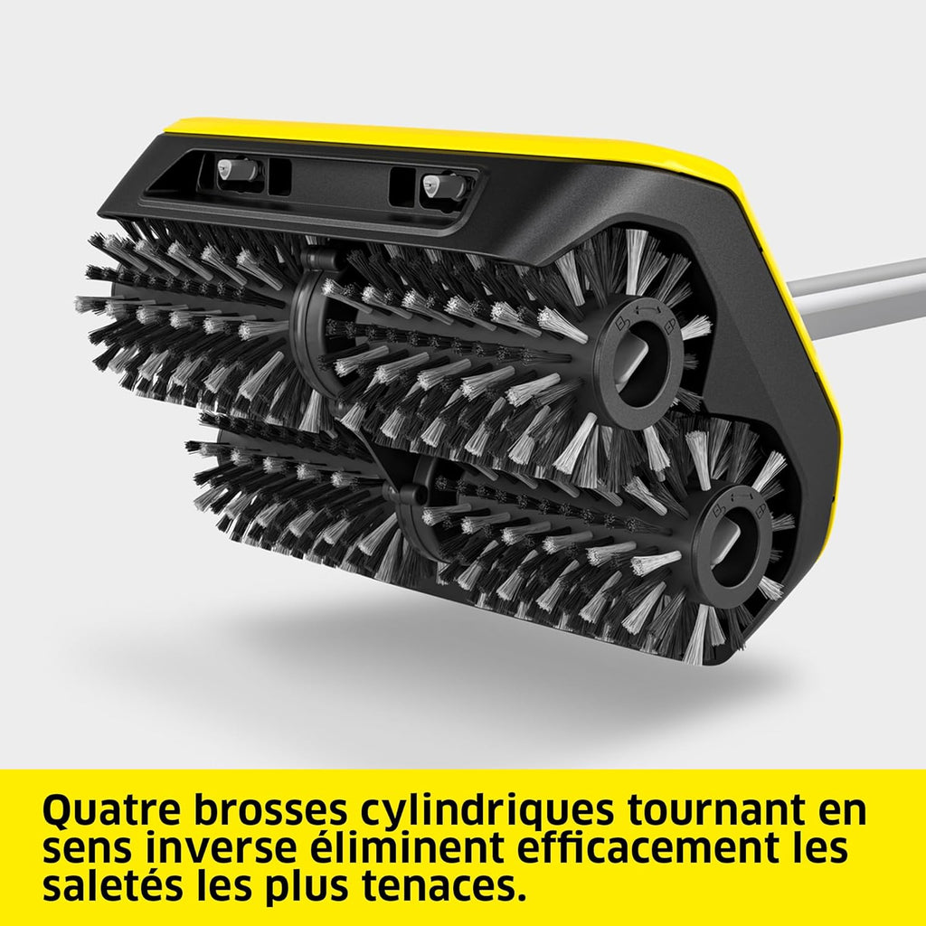 Nettoyeur de Terrasses PCL 6, Pression Max 10 Bar, Largeur de Travail 300 mm