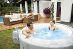 Spa Gonflable Lay-Z-Spa Zurich EnergySense, Couverture et Liner isolants, Filtration à Cartouche