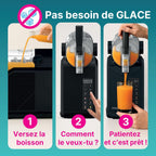 SuperSlush Machine a Granita, 7-in-1 Slush Machine, Capacité 2L, 7 Programmes Prédéfinis, SLFR1BK