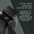 Tondeuse lithium-ion en acier inoxydable Gold Express 18 carats
