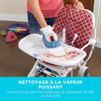 Vadrouille à vapeur 2-en-1 avec gant de nettoyage à main SteaMitt et 11 accessoires, BHSM166DSM-QS