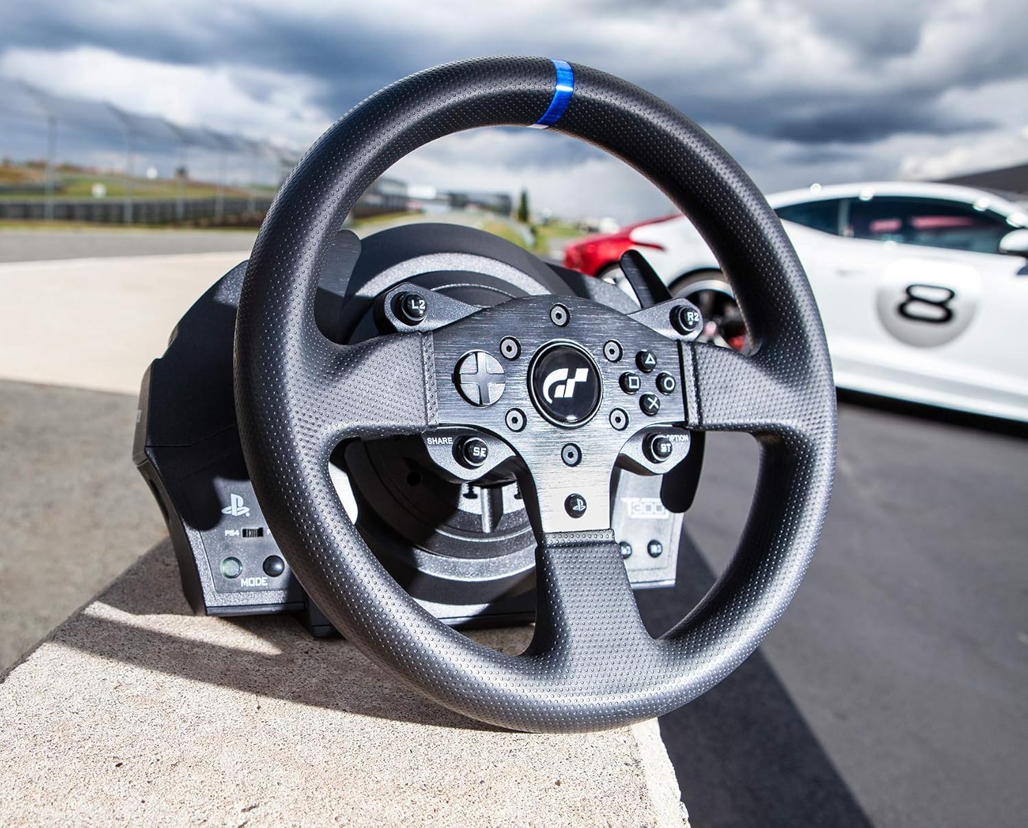 T300 RS GT - Ensemble volant et pédales de course hautes performances avec retour de force
