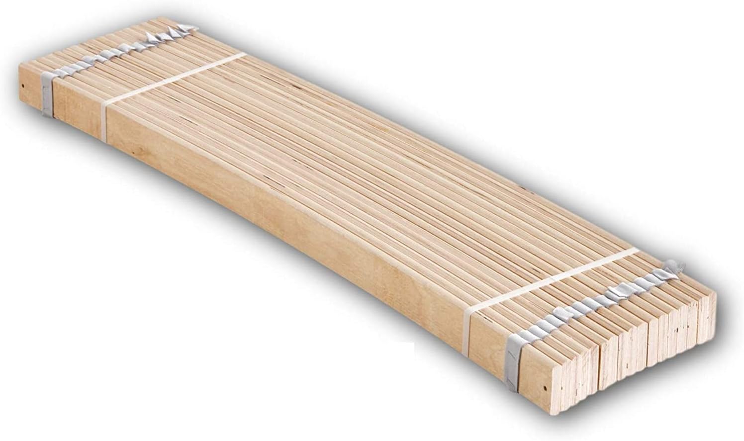 Matelas 2 Personnes 140x190CM avec 2xOreillers et Couette et Cadre de lit en Bois, Epaisseur 14CM
