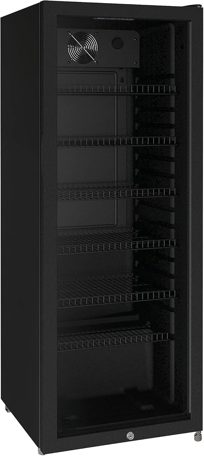 Professional Réfrigérateur à Boissons GSC4240B, Métal/Verre, 237 L, Refroidissement Statique, avec Serrure