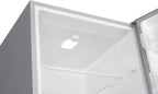 Refrigerateur combiné, congélateur bas, GCB262SL Silver, Capacité 262L, Classe E