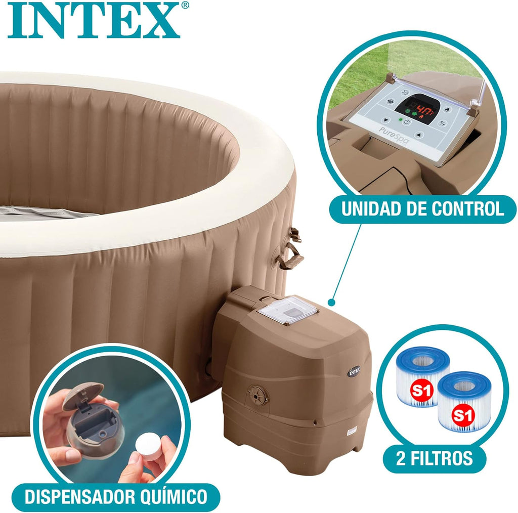 Pure Spa Sahara 6 Places, 28428EX, Beige