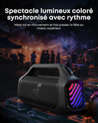 Boom 2 Plus Enceinte Bluetooth puissante, 140W, 2+2 canaux stéréo, BassUp 2.0, IPX7