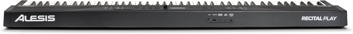 Piano Numérique 88 Touches avec 480 Sons, Haut-Parleurs, Sac de Transport, Support, Casque