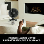 FlexBreeze Pro Mist Portable Ventilateur intérieur/extérieur sans fil, 5 vitesses, Silencieux, FA300EU