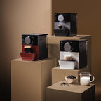 Machine à Café Superautomatique Compacte Cremmaet Cube, 1350W, 5 Niveaux de Mouture, Contrôle Tactile