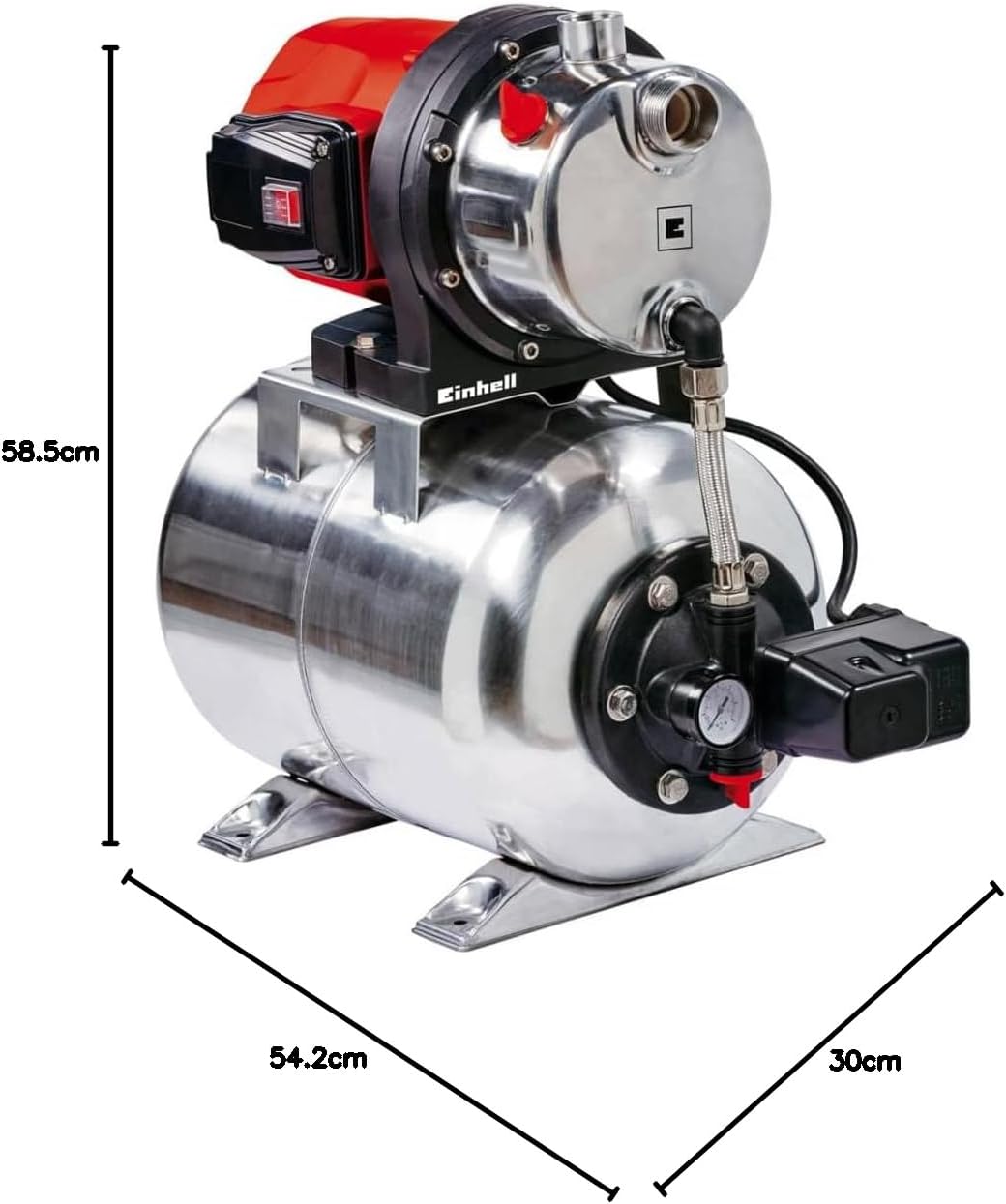 Groupe de surpression GC-WW 1250 NN - 1200 W, Hauteur de refoulement 50 m
