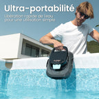 Scuba SE Robot Piscine, 90 Minutes de Nettoyage, Stationnement Automatique