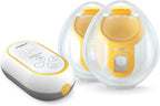 Tire-lait double électrique Freestyle Mini Hands-Free avec collecteurs mains libres et batterie rechargeable
