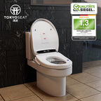 Abattant WC Japonais Electrique Lavant Séchant avec Chauffante et Innovante, Bidet WC eau chaude