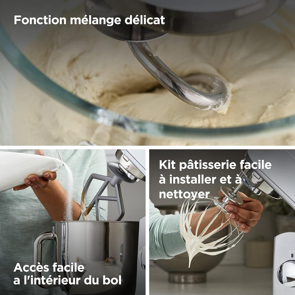 ROBOT CULINAIRE KMX750BK, Multifonction, Variateur de vitesse 6 positions